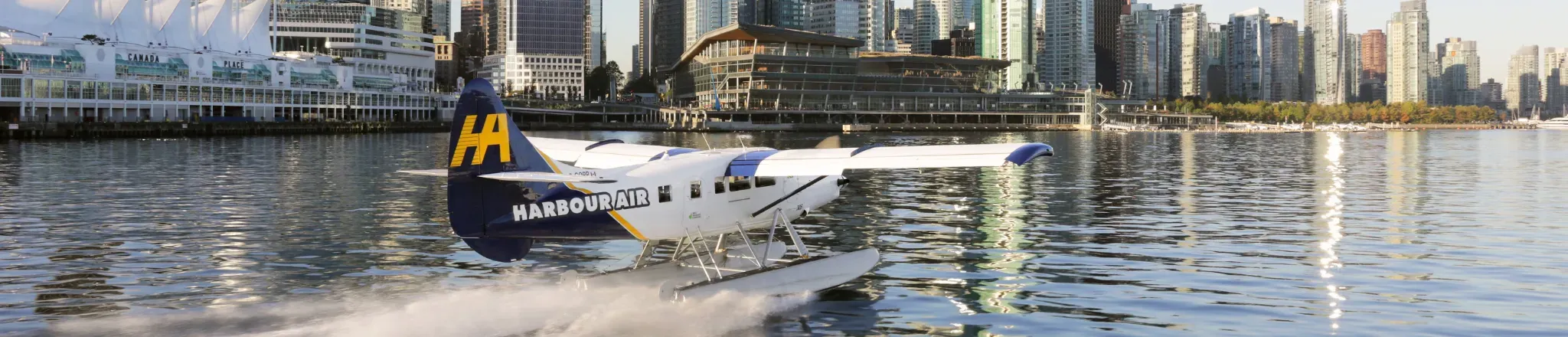 harbour air plane Base Page Web Banner