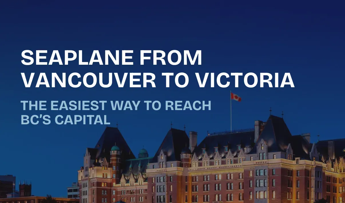 seaplane from vancouver to victoria