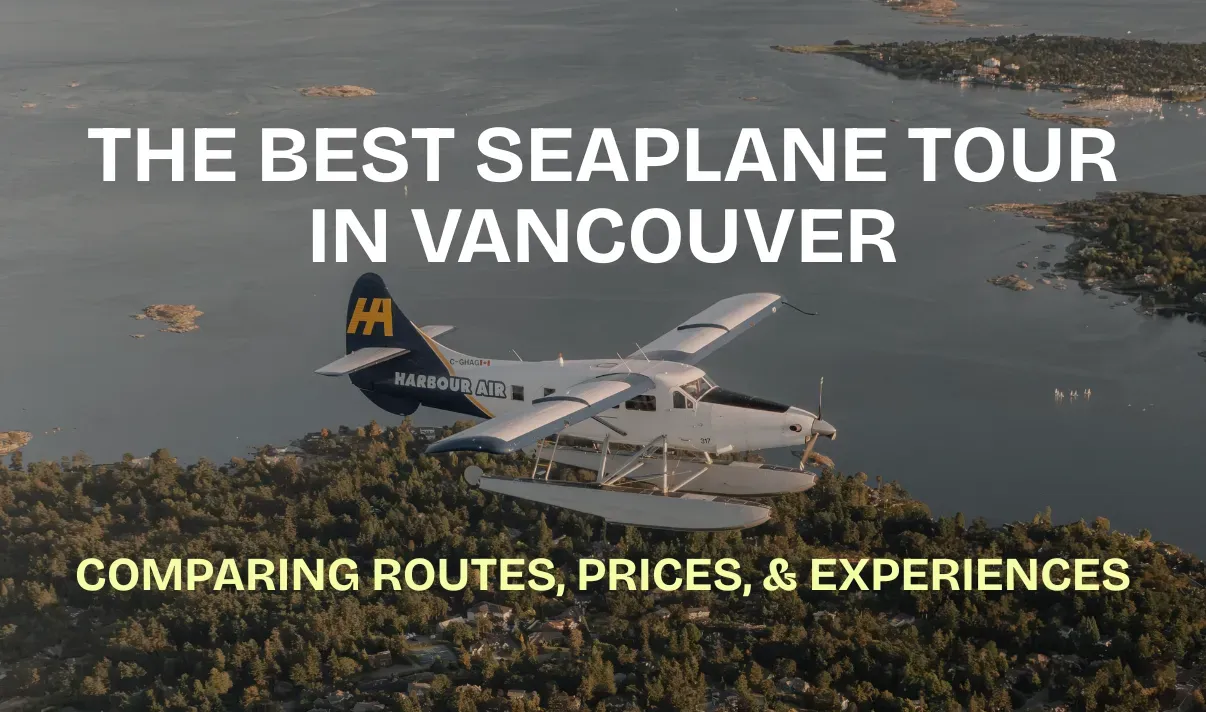seaplane tour in vancouver