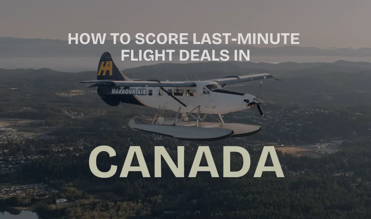 last minute flight deals in canada