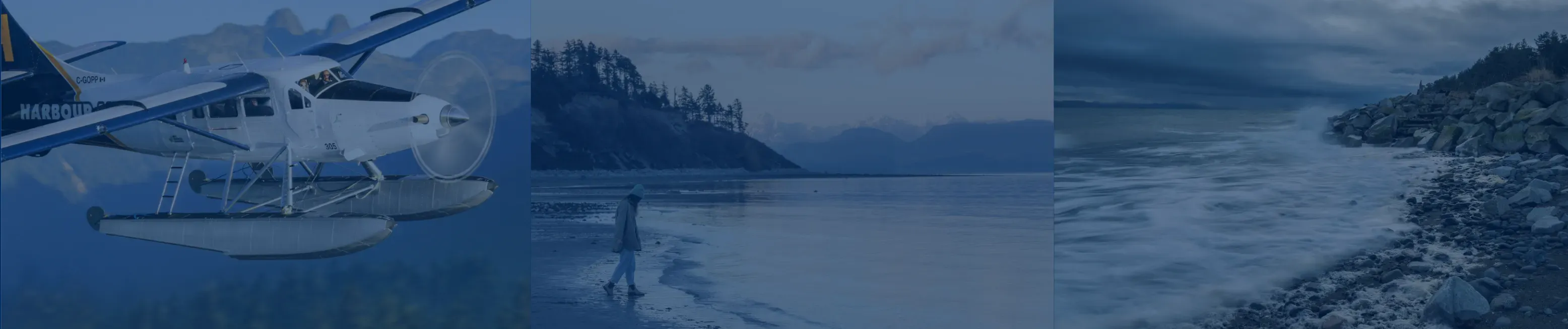 Scenic seaplane over Comox BC – explore parks, local dining, and Harbour Air flights in 2025.