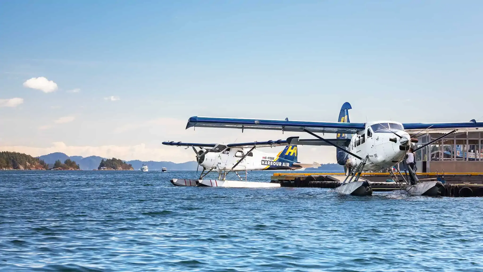 Harbour Air 2025 fuel surcharge notice graphic – updated seaplane fare surcharge due to rising fuel prices on all Vancouver, Victoria & BC coastal routes