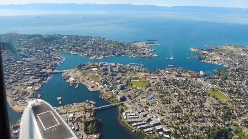 Scenic weekend getaway in Victoria BC waterfront