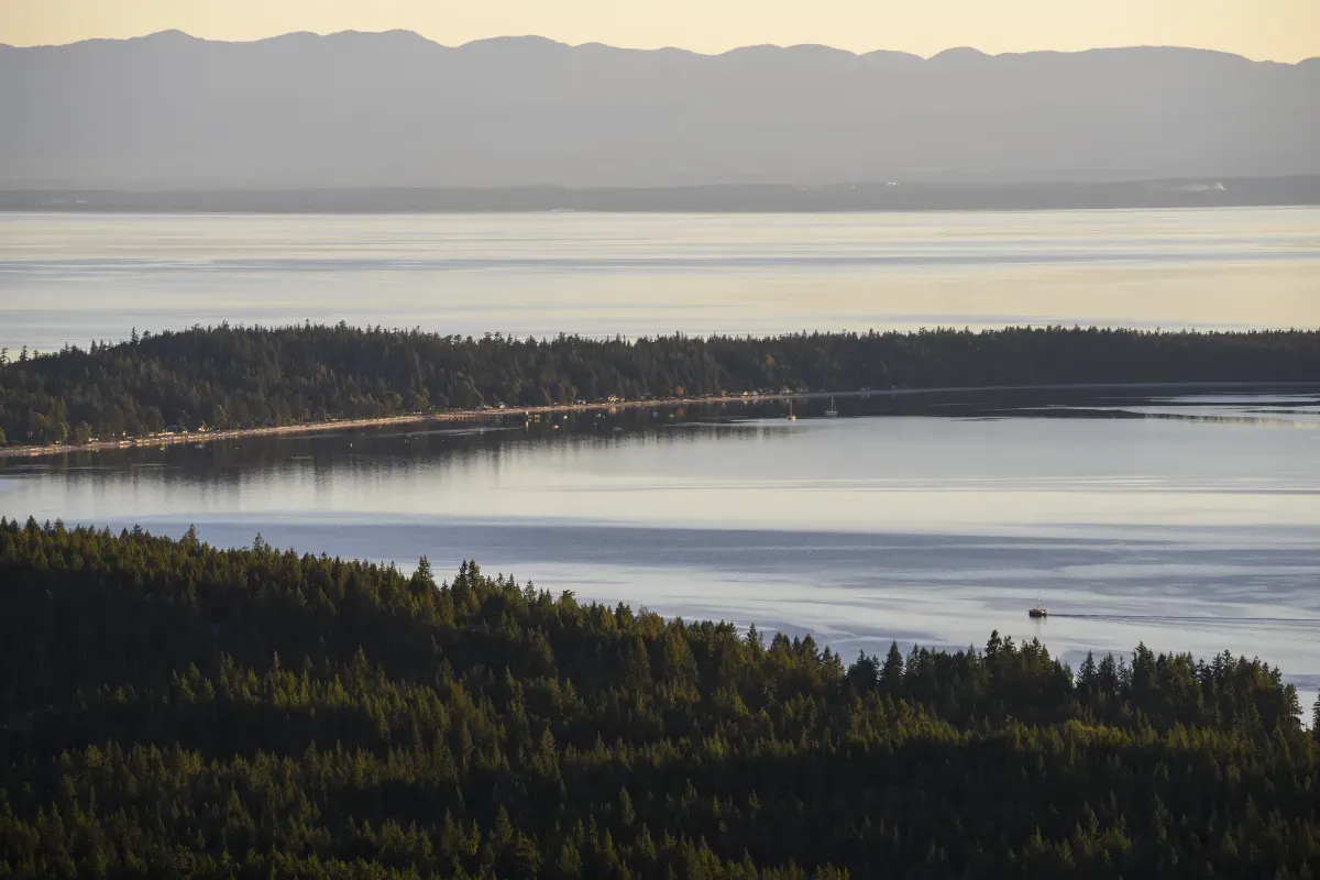 Savary Island white sand beach on the BC Sunshine Coast accessible by seaplane